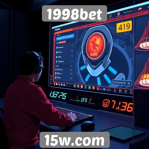 Interface do usuário do site 1998bet avaliada