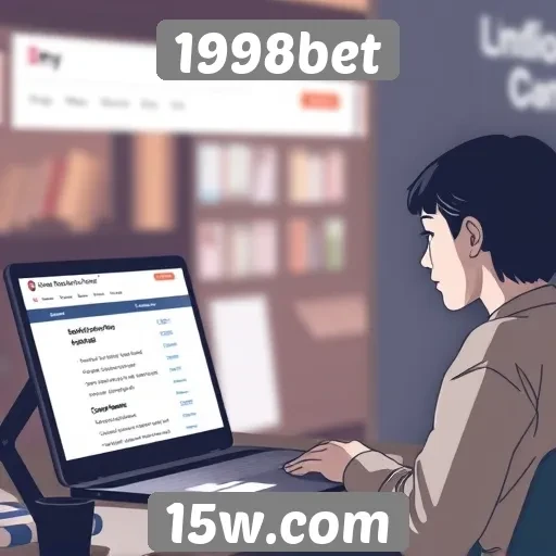 Análise da experiência do usuário no site 1998bet